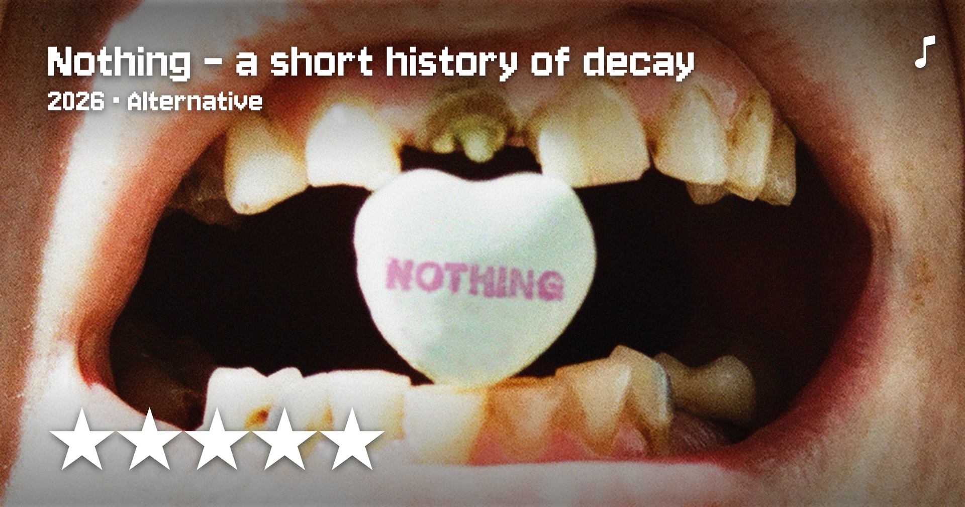 Nothing - a short history of decay