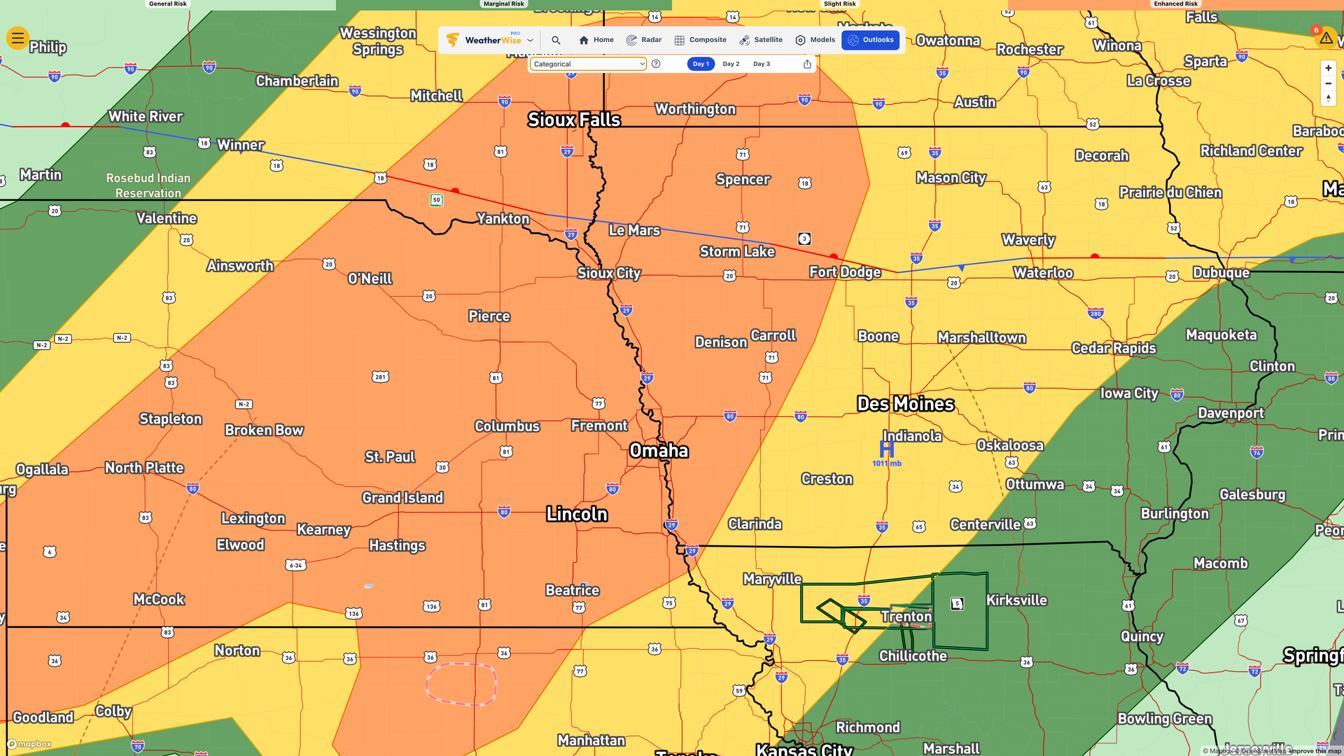 Severe Weather Update for the Morning of Sunday 17 May 2026