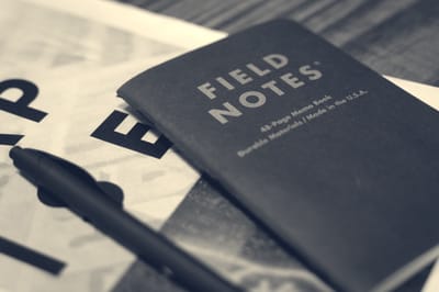 On Carrying a Pocket Notebook