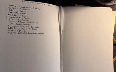 Analog Logging the Albums I Listen To